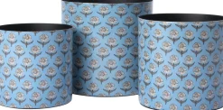 Intratuin bloempot Tali blauw D 17 H 17 cm