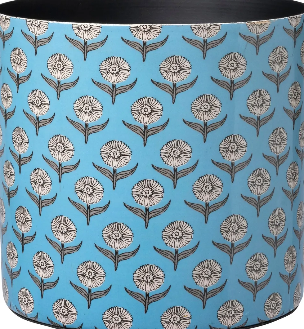 Intratuin bloempot Tali blauw D 15 H 15 cm