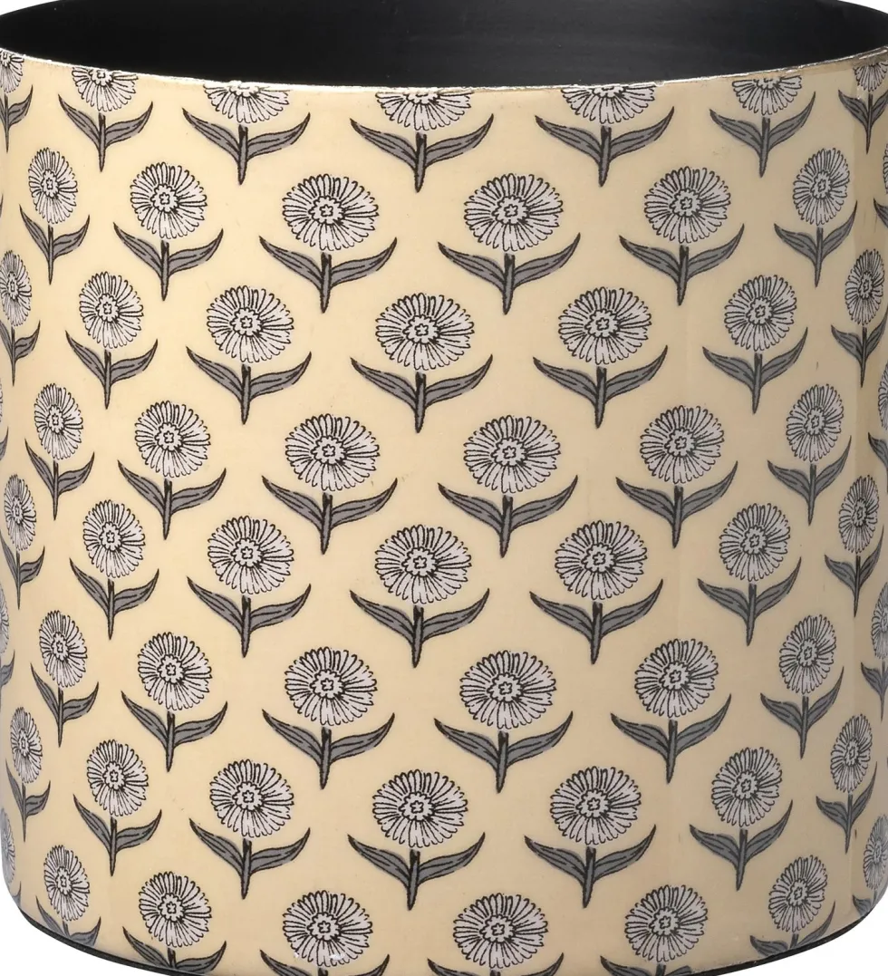 Intratuin bloempot Tali crème D 15 H 15 cm