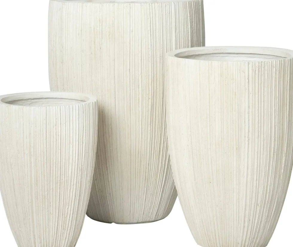 Intratuin bloempot Ted wit D 35 H 50 cm