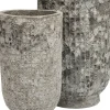 Intratuin bloempot Thierry grijs D 44 H 66 cm