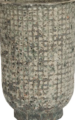 Intratuin bloempot Thierry groen D 44 H 66 cm