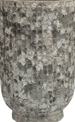 Intratuin bloempot Thierry grijs D 33 H 57 cm