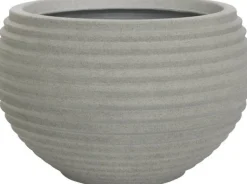 Intratuin bloempot Thijs grijs D 54 H 35 cm