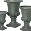 Intratuin bloempot Tilda glad grijs D 56 H 76 cm