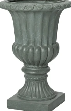 Intratuin bloempot Tilda reliëf grijs D 44 H 62,5 cm