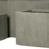 Intratuin bloempot Tino grijs 59 x 28,5 x 31 cm