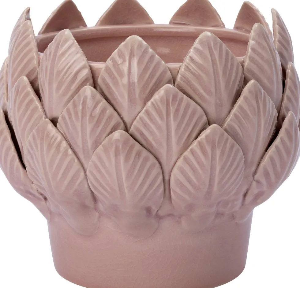 Intratuin bloempot Tobias roze D 12 H 10 cm
