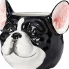 Intratuin bloempot Tom bulldog zwart 17,9 x 15,5 x 15 cm