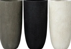 Intratuin bloempot Tom grijs D 35,5 H 69,5 cm