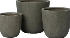 Intratuin bloempot Tom grijs D 43 H 41 cm
