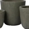 Intratuin bloempot Tom grijs D 35 H 34 cm
