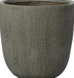Intratuin bloempot Tom grijs D 28 H 27 cm