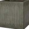 Intratuin bloempot Tube bruin 44,5 x 44,5 x 43 cm