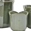 Intratuin bloempot Tulp groen 36 x 36 x 32 cm