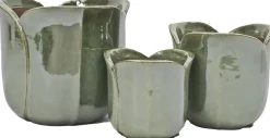 Intratuin bloempot Tulp groen 36 x 36 x 32 cm