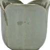 Intratuin bloempot Tulp groen 28 x 28 x 26 cm