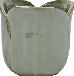 Intratuin bloempot Tulp groen 28 x 28 x 26 cm