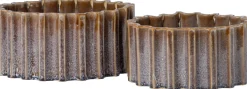 Intratuin bloempot Tunis bruin D 20,5 H 10 cm