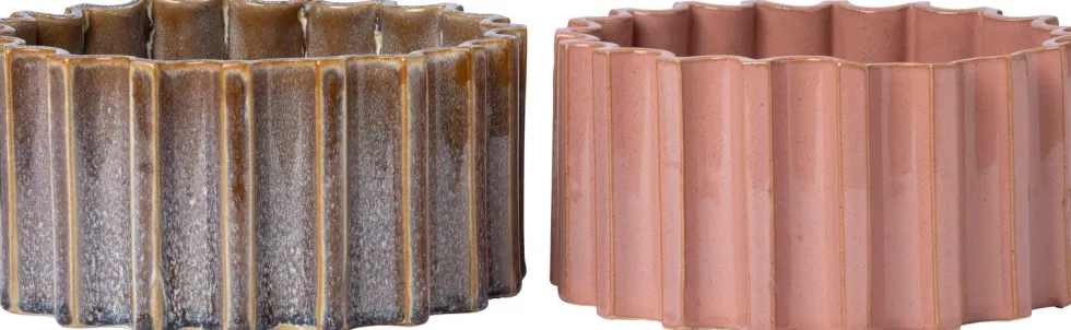 Intratuin bloempot Tunis roze D 20,5 H 10 cm