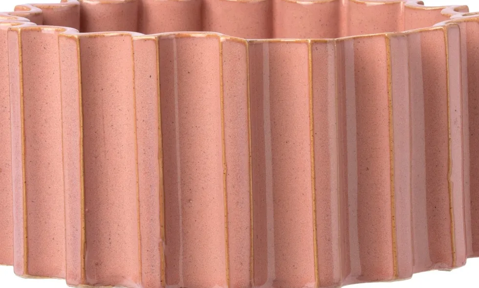 Intratuin bloempot Tunis roze D 20,5 H 10 cm