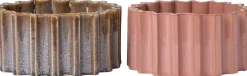 Intratuin bloempot Tunis roze D 25,5 H 11,5 cm
