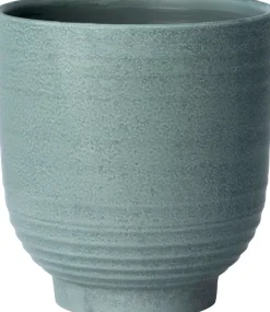 Intratuin bloempot Tygo groen D 16 H 17 cm