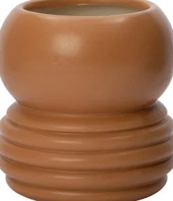 Intratuin bloempot Ulrica terracotta D 15 H 15 cm