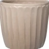 Intratuin bloempot Vajen beige D 19 H 17 cm