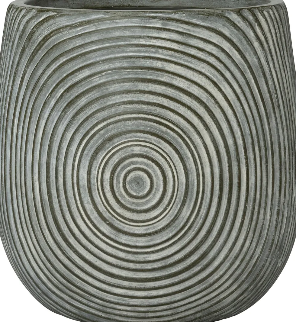 Intratuin bloempot Wen grijs D 32,5 H 32,5 cm