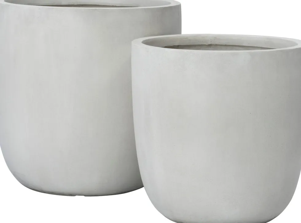 Intratuin bloempot Wout wit D 43 H 43 cm