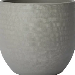 Intratuin bloempot Xanna grijs D 27 H 25 cm