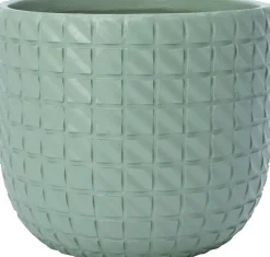 Intratuin bloempot Xanna groen D 38 H 32 cm