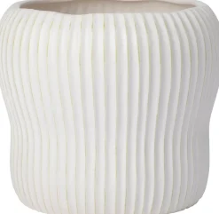 Intratuin bloempot Yari wit D 24 H 21 cm