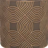 Intratuin bloempot Yaro bruin D 13,5 H 12,5 cm
