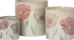 Intratuin bloempot Yasmin wit D 11,5 H 11,5 cm