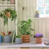 Intratuin bloempot Ylwa bruin D 19,5 H 16,5 cm
