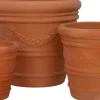 Intratuin bloempot Zara terracotta D 38 H 34 cm
