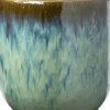 Intratuin bloempot Zuni blauw D 26 H 24 cm