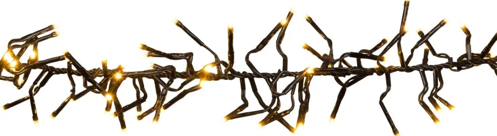 Intratuin clusterverlichting met 1920 lampjes classic warm 11,5 m