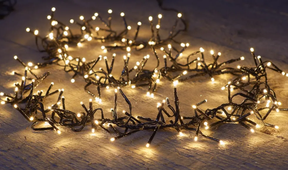 Intratuin clusterverlichting met 1536 lampjes warm white 9 m