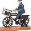 Intratuin De Brink kerstdorpminiatuur postbode H 8 cm