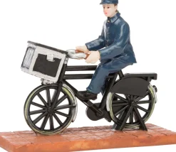 Intratuin De Brink kerstdorpminiatuur postbode H 8 cm