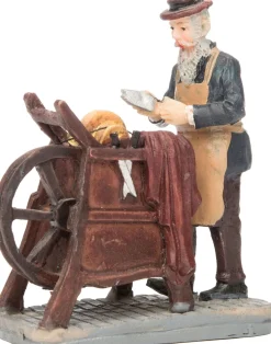 Intratuin De Brink kerstdorpminiatuur scharenslijper H 5 cm