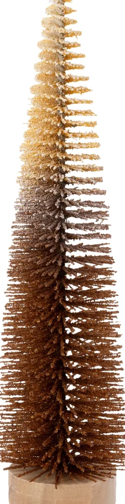 Intratuin decoratieboom Brush bruin / oranje D 6,5 H 25 cm