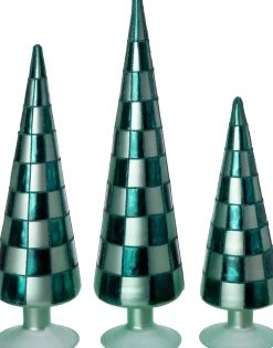 Intratuin decoratieboom Cross groen D 8 H 25 cm