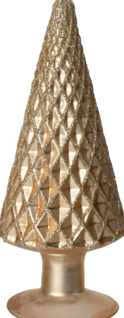 Intratuin decoratieboom Gadot goud D 7 H 21 cm