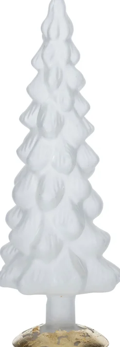 Intratuin decoratieboom Gina transparant wit D 11 H 30 cm
