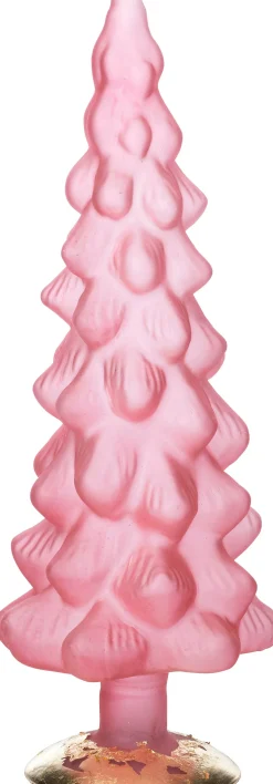 Intratuin decoratieboom Gina transparant roze D 11 H 30 cm