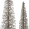 Intratuin decoratieboom glitter zilver D 15 H 62 cm
